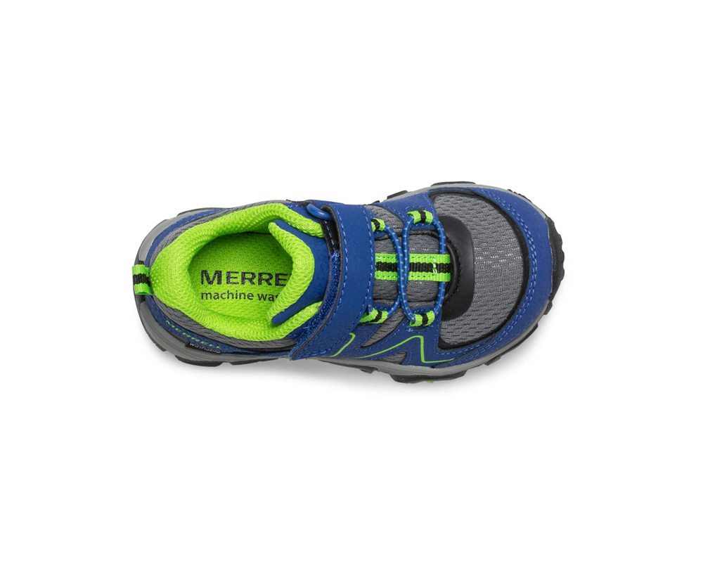 Tenis Criança - Merrell Trail Quest Jr. - Azuis/Verdes - CMX942701